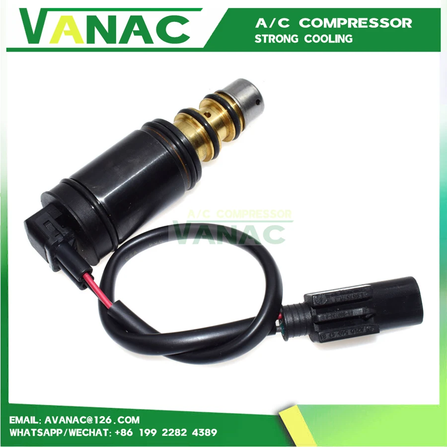 Denso compressor control valve solenoid valve For Audi Volkswagen Polo Skoda 7SEU16C 7SEU17C 5seu12c 6seu12c 6seu14c 6seu16c