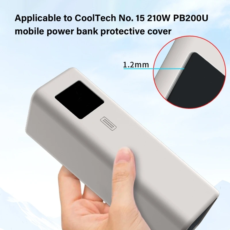 حماة PowerBank المقاومة للأثر مقاوم للسيليكون غلاف antiscratch للرقم 15 أفضل بيع