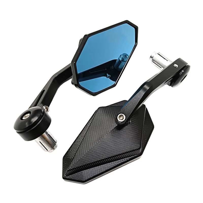 

7/8"Motorcycle Bar End Rearview Mirror Side Mirrors For Ducati Honda CB650R Kawasaki Yamaha MT03 Suzuki SV650 GSXS750 Benelli