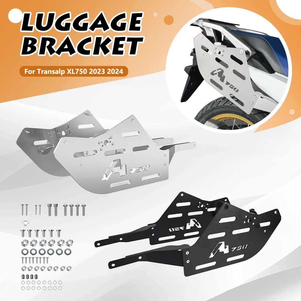 

For Honda XL750 Transalp Motorcycle Side Luggage Rack Side Rails Rack Side Carrier Support Bracket XL750 Transalp 2023 2024 2025