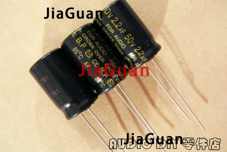 20pcs NEW Matsushita FOR AUDIO 50V2.2UF 12.5X20MM Audio electrolytic capacitor non-polar 2.2uF/50V BP AY CROSSOVER 2.2UF 50V