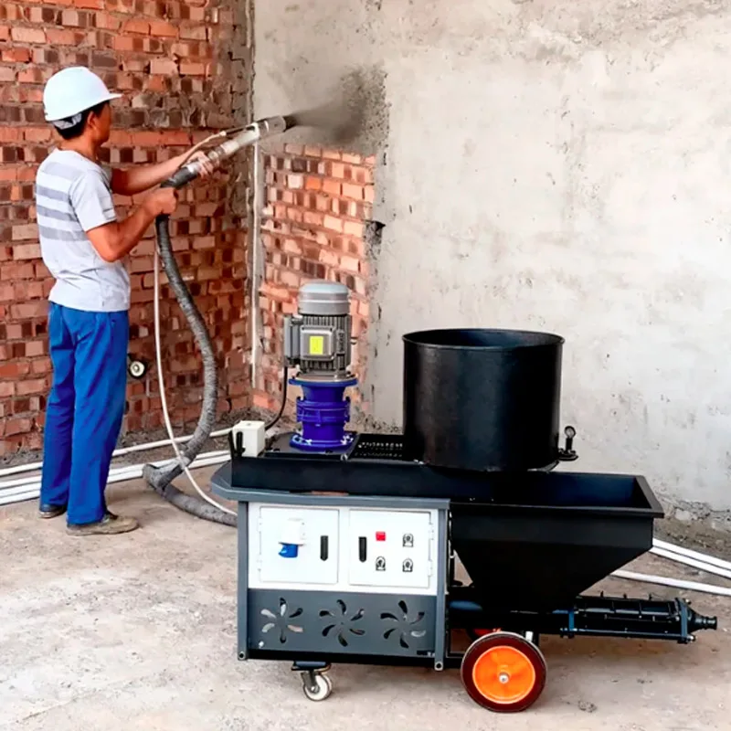 Upgraded Mortar Spray Machine Pump High Efficiency Cement Spraying Tool 20m Vertical Reach Various Models Simple Operation 1