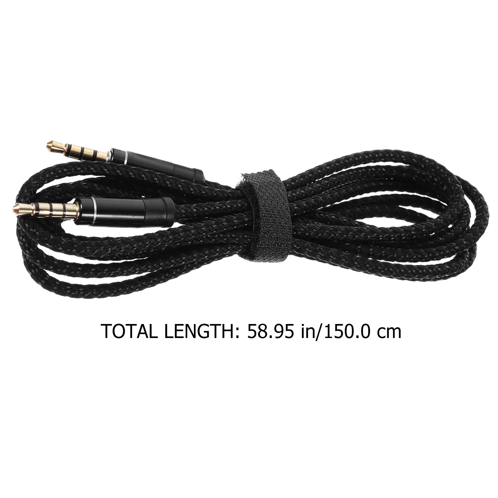 

4Pcs Audio Cable Nylon Material Male to Male 3.5mm Auxiliary Cable Professional Stereo Audio Cord Auxiliary Cord