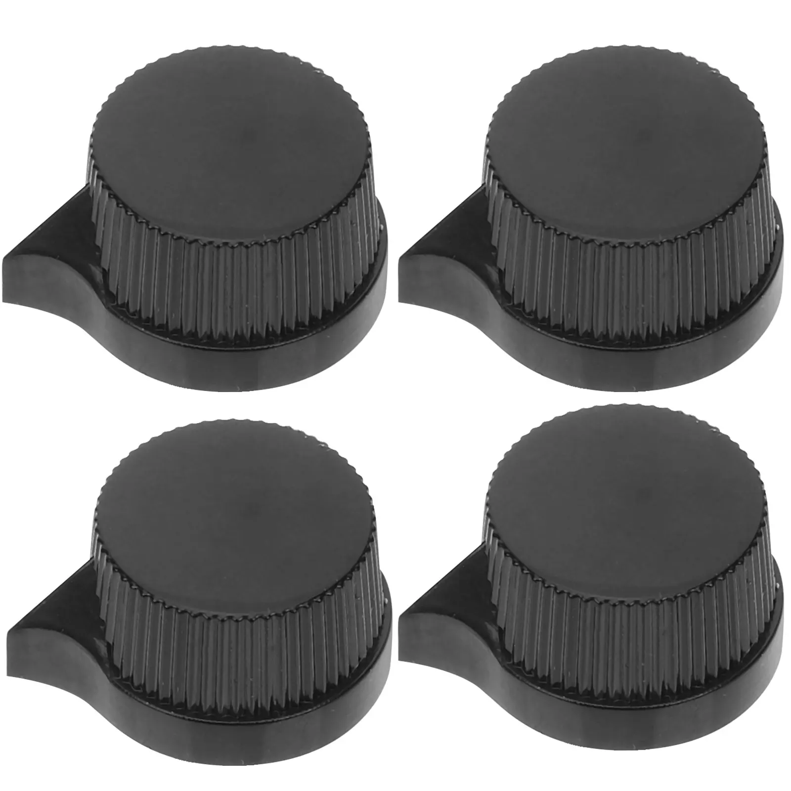 

4pcs Knob Cap Guitar Instrument Knobs Tone Control Electric Volume Abs Tuning Potentiometer Sturdy Materials Practical Long