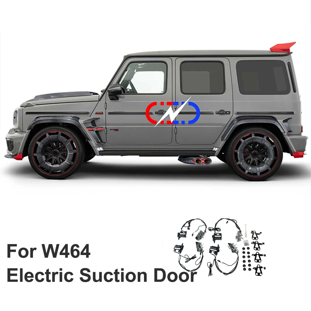 

For Benz G Wagon W464 Five Door Electric Suction Door , Front Four Door Tailgate Soft Close Automatic KitElectric Door System