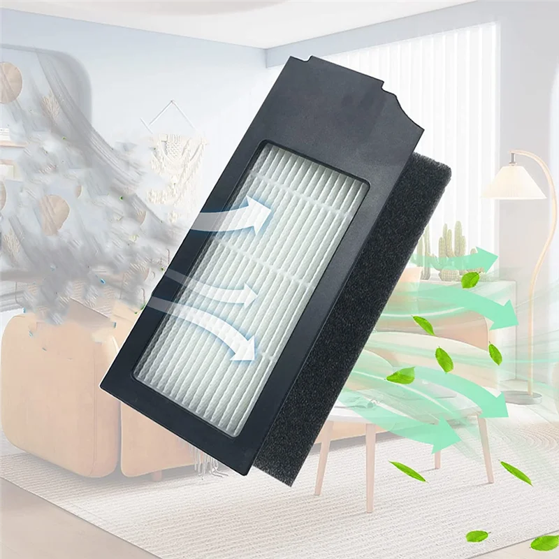 L65A Accessories for Ecovacs Deebot X1 Omni / X1 Turbo / X1 and X1 Plus Vacuum Cleaner Main Brush Filter