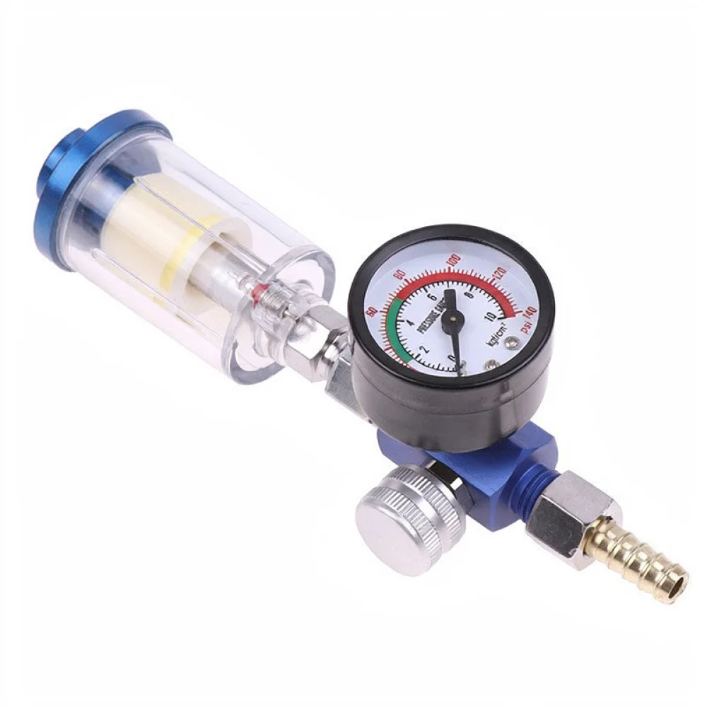 For Ronghao Pneumatic Air Regulator Paint Applicator Filter Gauge Water Oil Separator Precision Pressure Control Tool