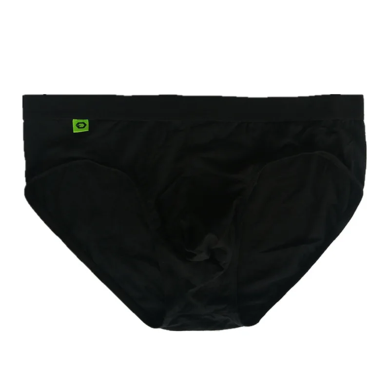Men's underwear 95% cotton pouch underwear low waist men's solid color sweat absorption G2011