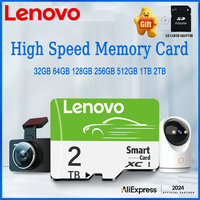 Lenovo Thinkplus Memory SD Card A1 U3 Class 10 Micro TF/SD Card 256GB 128GB 64GB 32GB 16 Flash Memory SD Card For Dash Cam/Drone