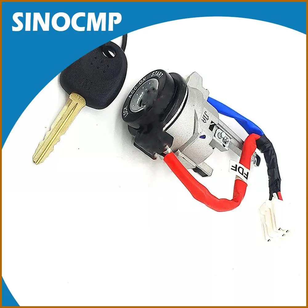 

Цилиндр замка зажигания с 2 ключами для Hyundai Elantra 2015 2016 2017 2018 2019 2020 Hyundai Elantra 81900-F2F00 F2D00 F2000 Рулевая колонка