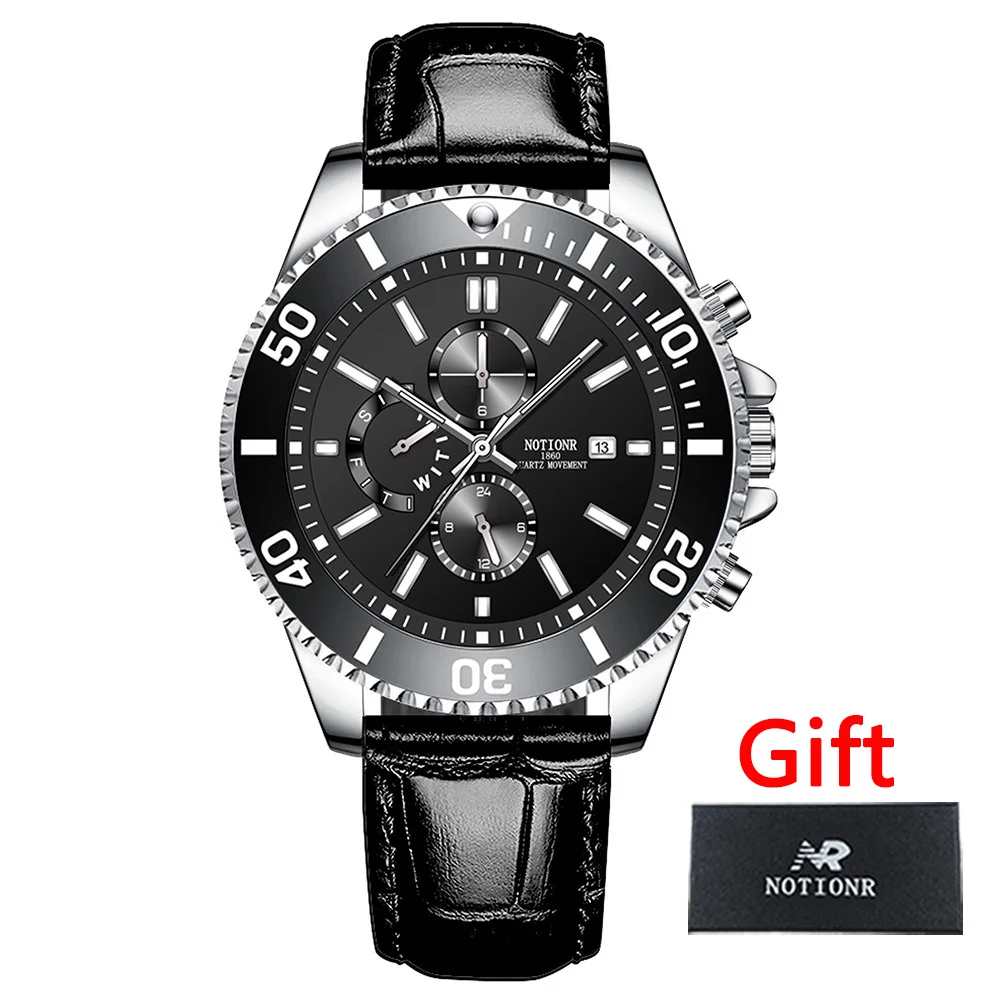 Men's Stylish Quartz Watch, Casual & Date Function