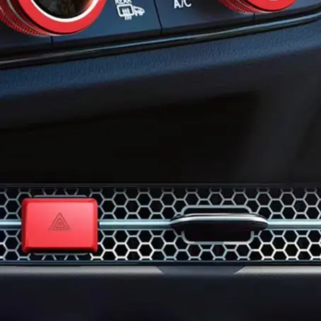 

Комплект из 6 накладок на ручки кнопок запуска двигателя, кондиционера и аварийной сигнализации для Honda Civic 2022-2026, CR-V, HR-V, детали интерьера