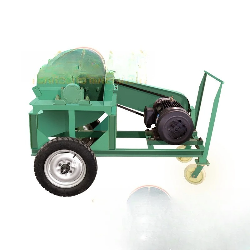 Multifunctional wood crusher, small household sawdust garden branch root crusher, wood crushing