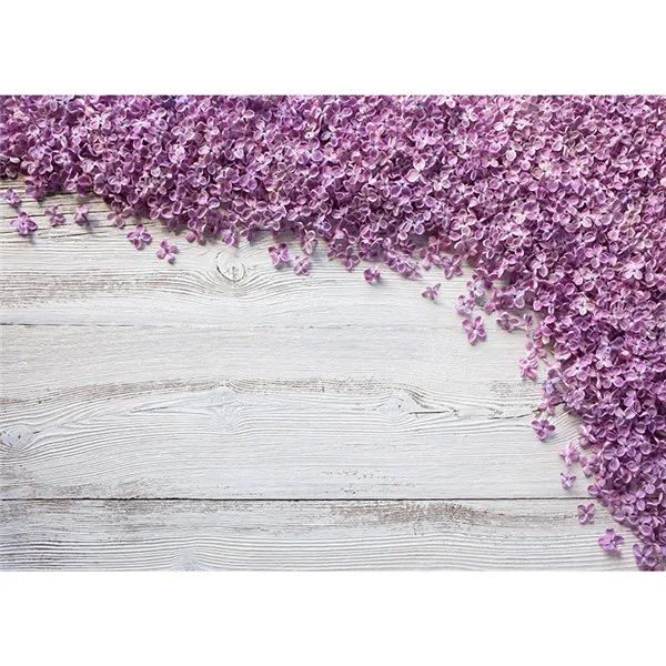 ZHISUXI Vincy Tùy Chỉnh Chụp Ảnh Phông Nền Hoa Và Bào Gỗ Chủ Đề Chụp Ảnh Nền DST-1012