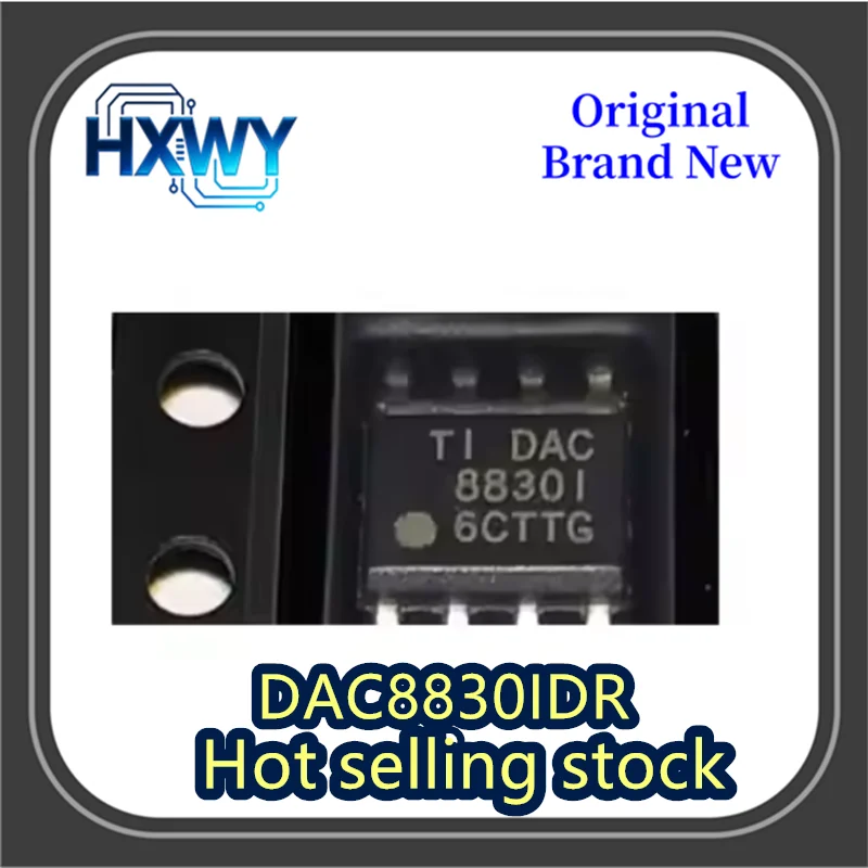 

(3/30 pieces) DAC8830IDR DAC8830I 8830I SOP-8 Digital-to-Analog Converter Chip Brand New Original