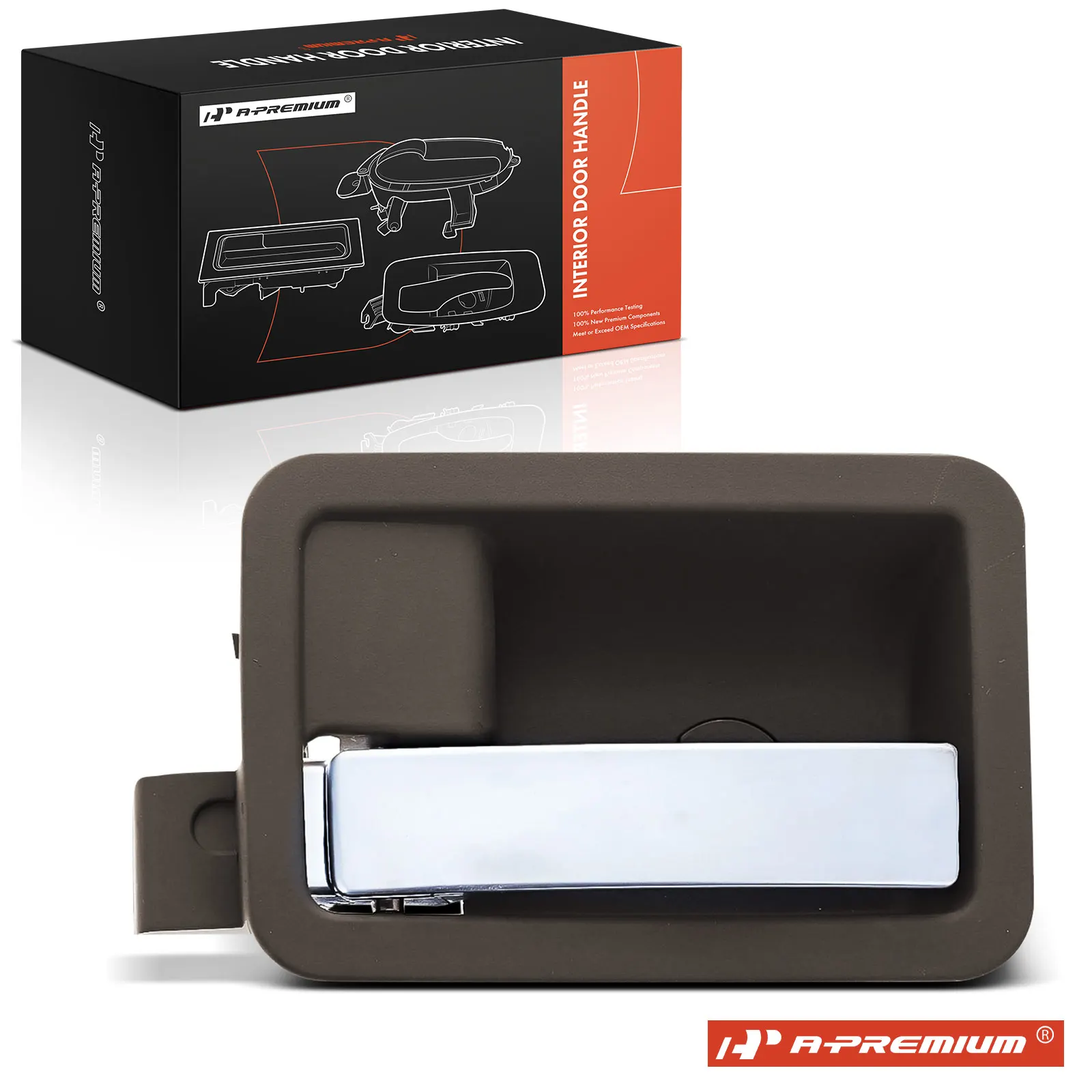 A-Premium Front or Rear Driver Side Interior Door Handle for Dodge Durango 04-09 Dakota 05-10 Chrysler Aspen 07-09