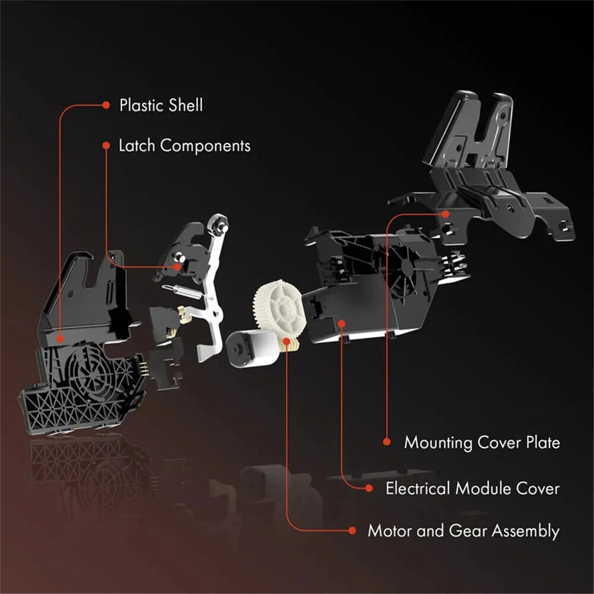 

4589243AF Car Tailgate Latch Catch for Dodge Grand Caravan 2009-2017 Chrysler Town Country Trunk Door Lock ActuatorJADD
