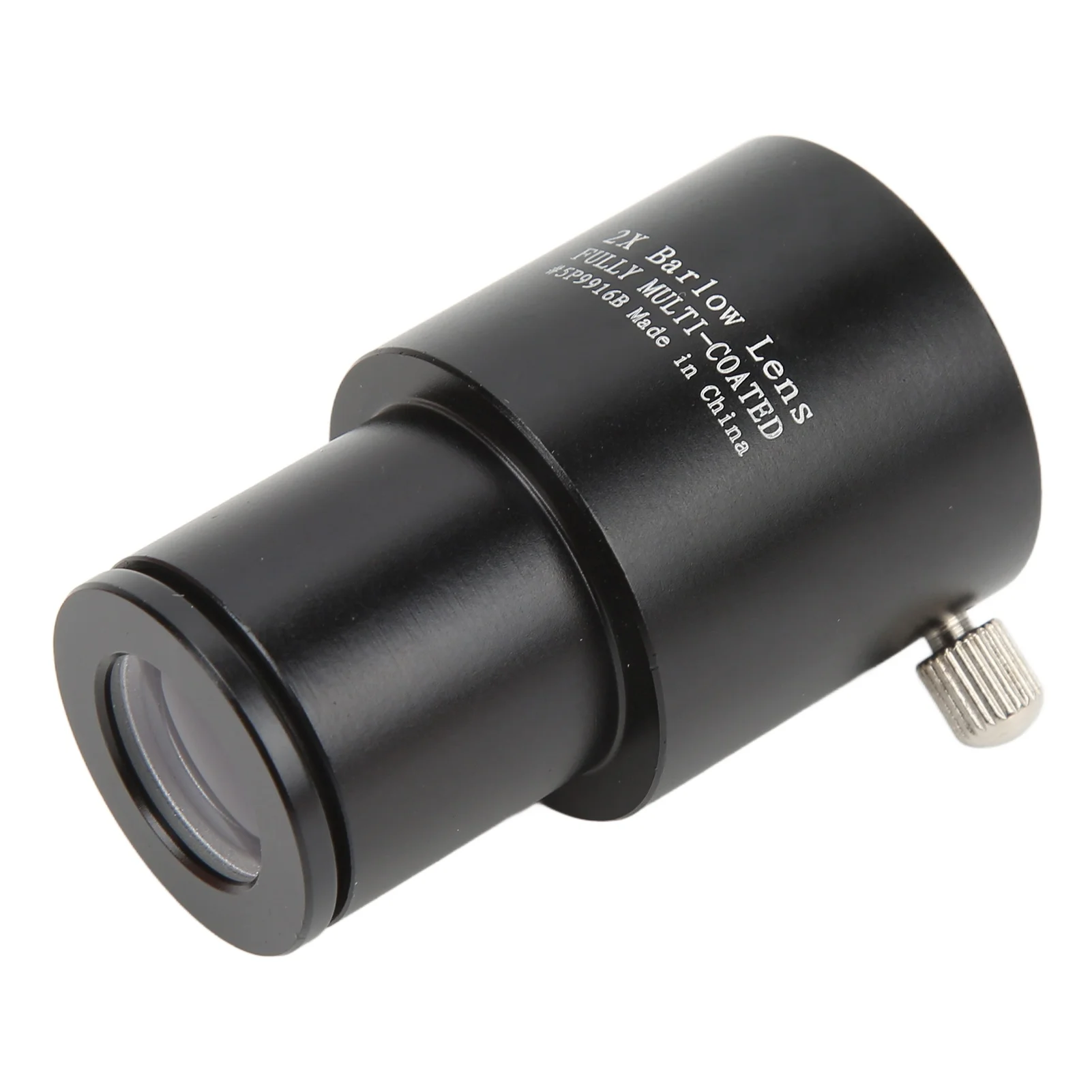 Barlow Lens 2X Full Multi Layer Coated Glass Telescope Barlow Lens for 0.965in Astronomical Telescope Eyepiece
