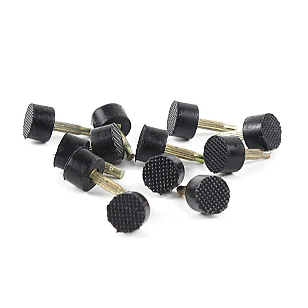

30 Pairs High Heel Tips Replacement TPU Iron Caps 1 25x1 05cm 1 1x1cm 1x0 9cm U Shape Metal Pins Prevent Slip Reduce
