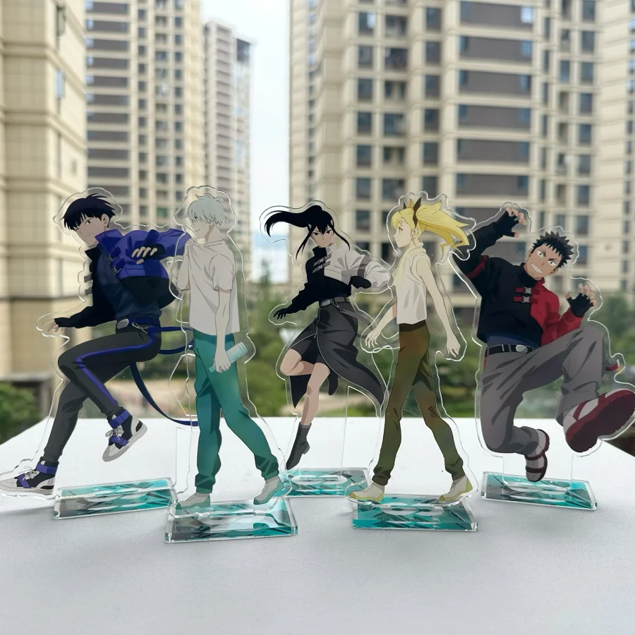 

15cm Anime Game Kaiju No. 8 Acrylic Stand Model Action Figure KAFKA HIBINO Decoration Desktop Ornament Gift