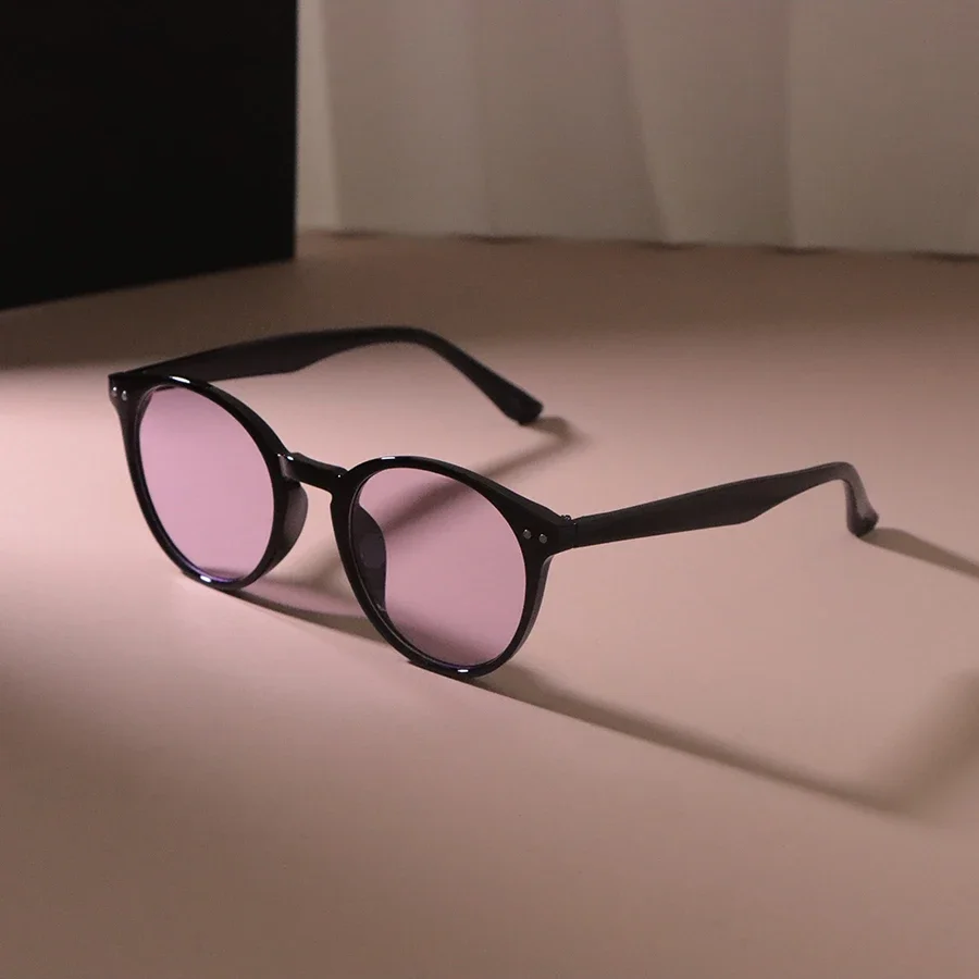 Casual Cat Eye Elegant Classic Sunglasses Men Women Fashion Vintage Sun Glasses Male Plain Brand Shades image 4