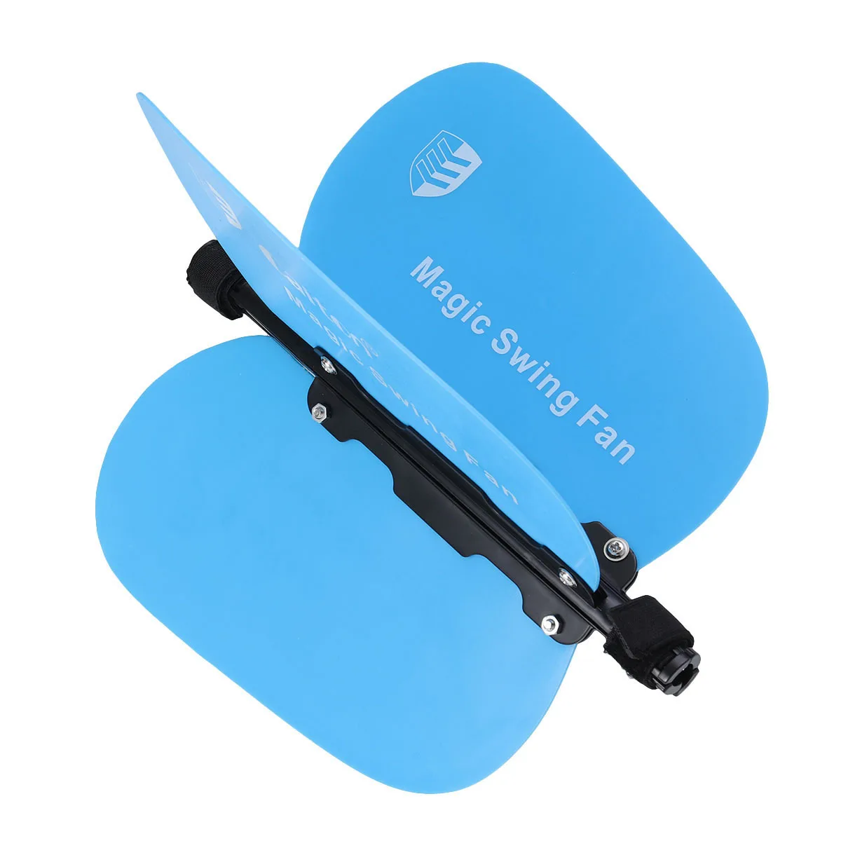 

Golf Swing Fan Trainer Portable Practice Fan For Left Right Hand Players Blue Wind Resistance Training Accessory