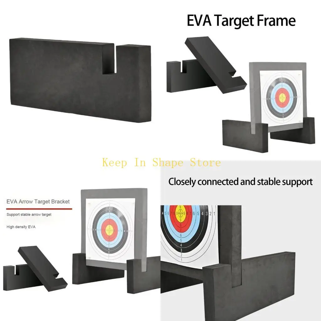 

U1JC Пенопластовый кронштейн для мишеней для стрел Портативные мишени для стрел блочное основание Легко установить
