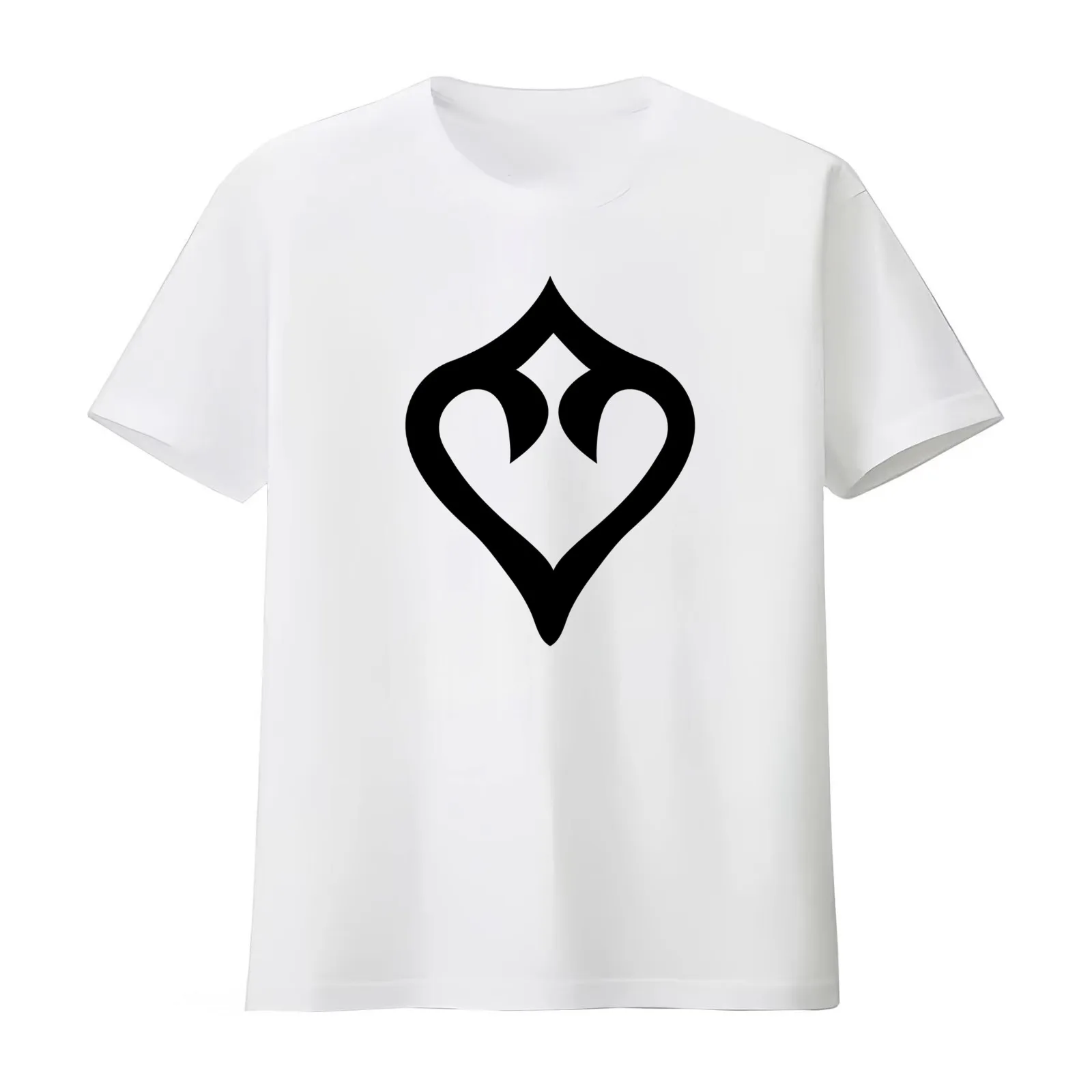 FFXIV Dancer Job Class Icon T-Shirt Summer Casual Cotton Tee Oversized Streetwear Tops Vintage Graphic Print 100% Cotton