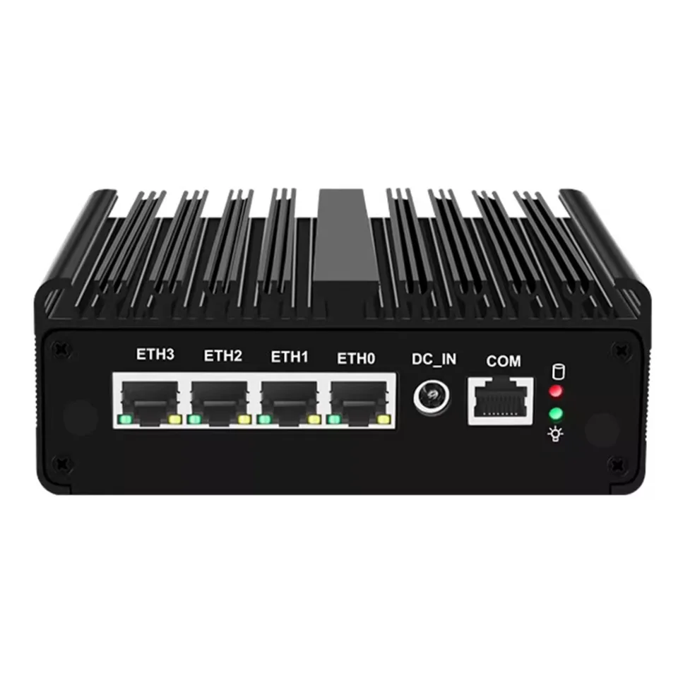 ミニPC Topton N100 (No wifi) Topton Industrial Computer Intel N100 Fanless Mini PC 4 LAN i226-V