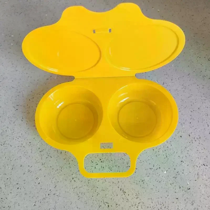 Microwave Cooking Eggs Steamer Convenient Kitchen Cooking Mold Egg Poacher Kitchen Gadgets Fried Egg Tool Portable Plastic