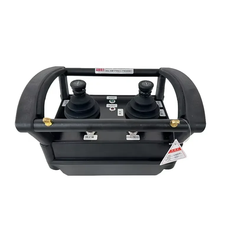 Hot Sale 4 Hydraulic Crane Radio Remote Control Black AAA Battery CE Certified Waterproof Metal Plastic Box