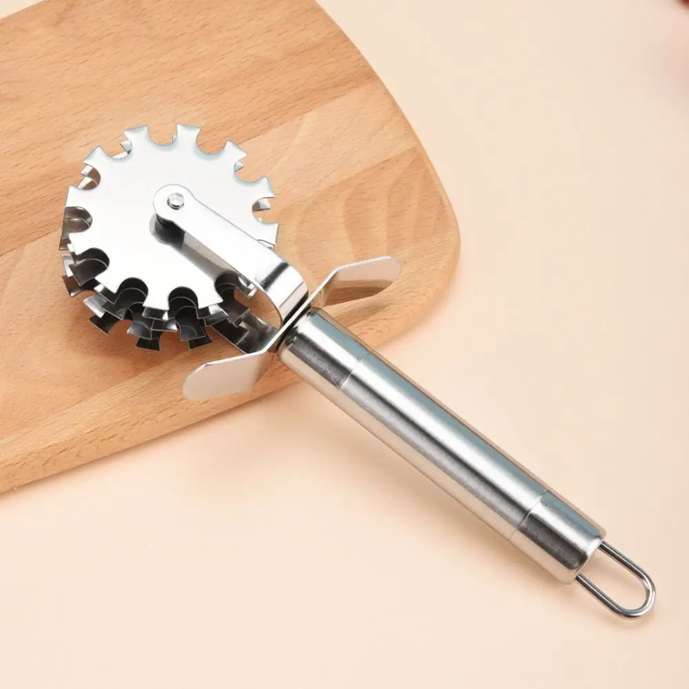 

Kitchen Gadget Stainless Steel 5-Wheel Meat Tenderizer Handheld High Hardness Meat Hammer Hangable Rust-proof Meat Loosener Beef