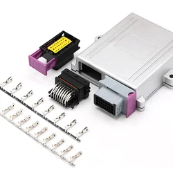 PCB 알루미늄 박스 자동차 온보드 컨트롤러 패널 회로 기판 커넥터, 48 핀 ECU 하우징 와이어 투 보드, 211PC249S0005