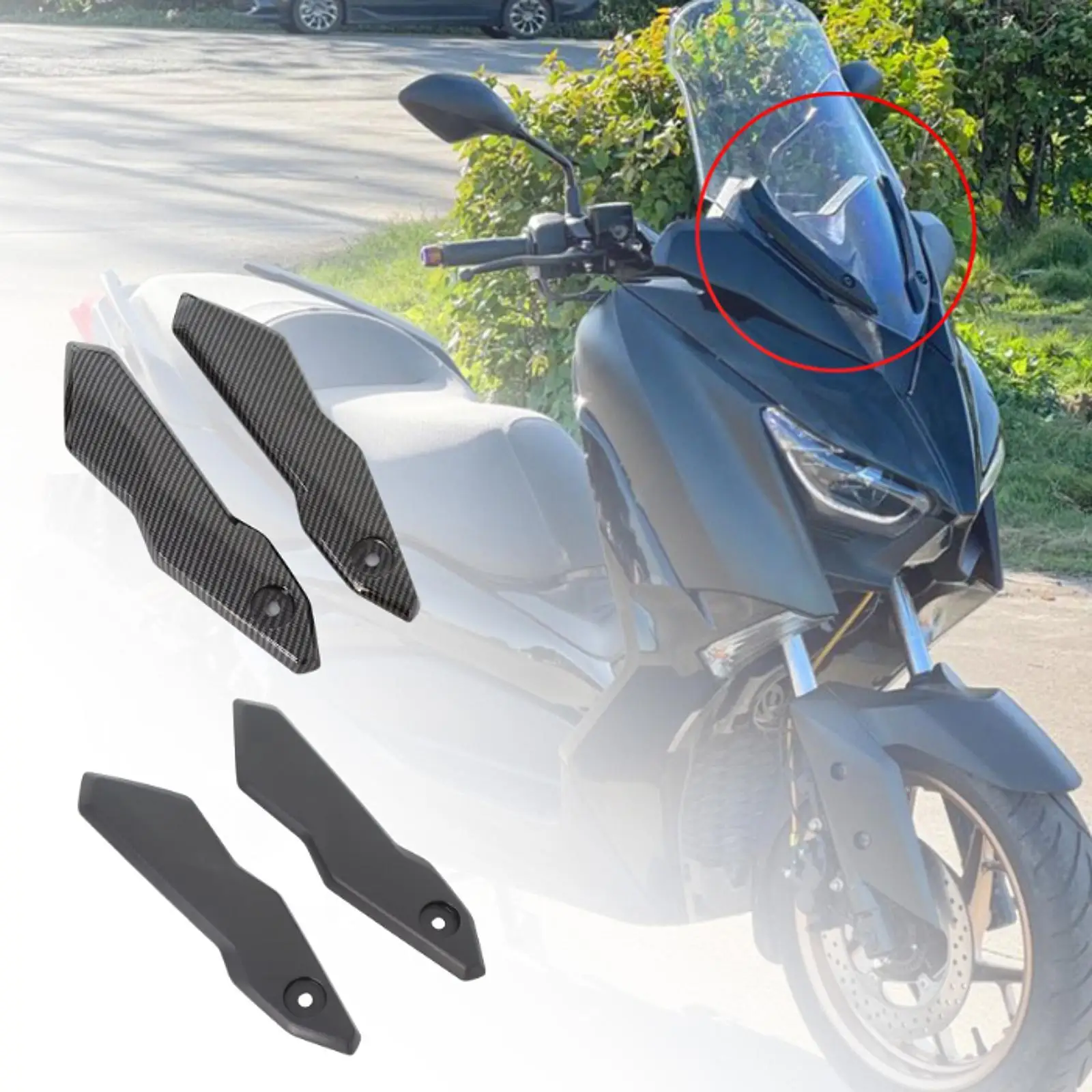 

Кронштейн лобового стекла, накладка на лобовое стекло мотоцикла, прочная, легкая замена