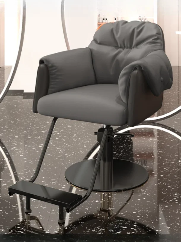 Hairdressing Chair Barber Chair online celebrity Hair Salon special high-end barber chair haircut stool stainless steel hairdres