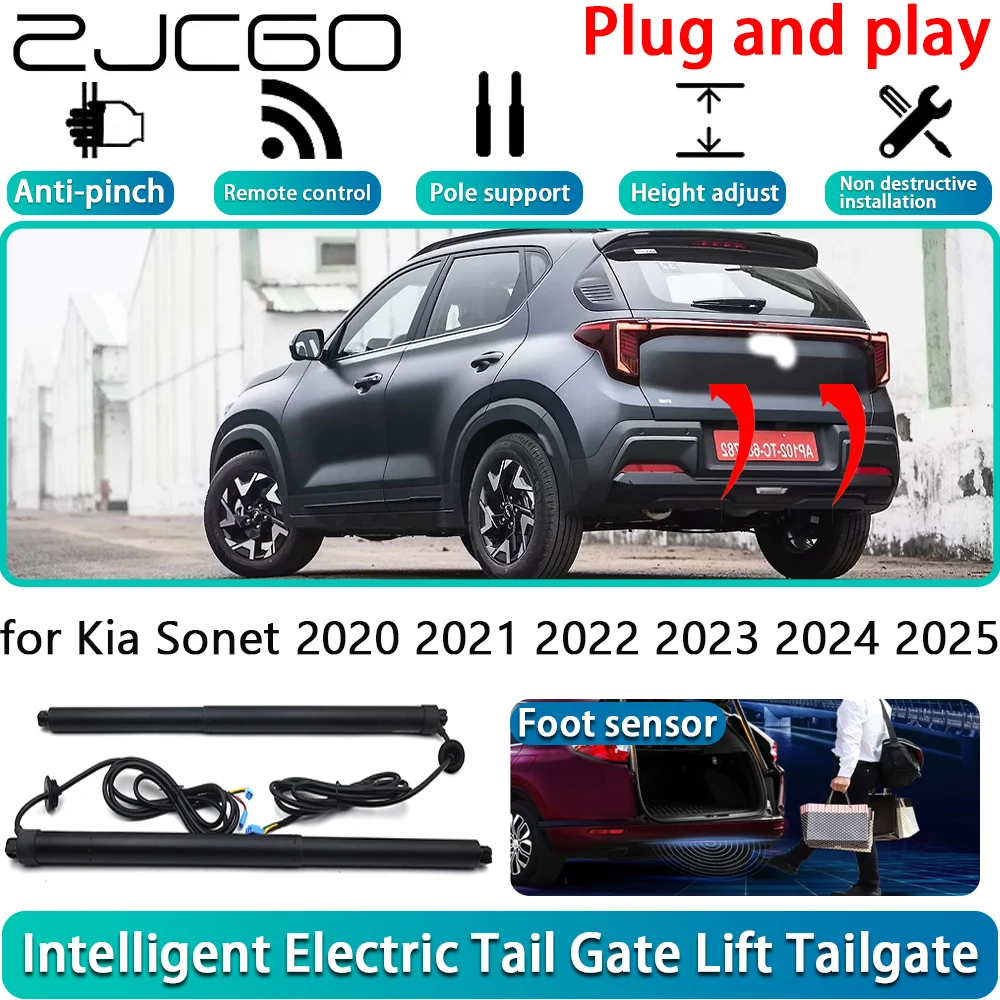 

for Kia Sonet 2020 2021 2022 2023 2024 2025 Electric Powered Tailgate Power Liftgate Automatic Tailgate System With Foot Sensor