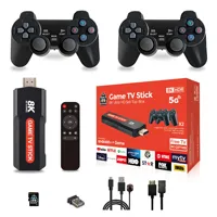 Q9 USB 2.0 Dual System Game Stick 8K Retro Video Games Console with Wireless Controller 64G TV Sticks 10000+ Games For PSP gift