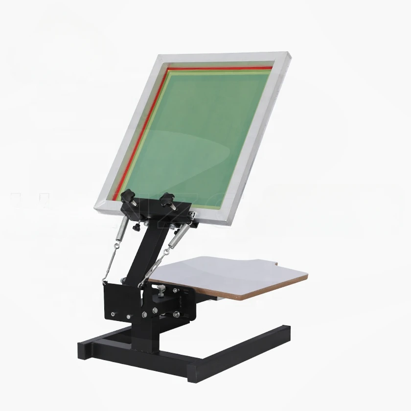 ForManual 1 Color 1 Station Silk Screen Printing Machine 1-1 Press DIY T-Shirt Printing