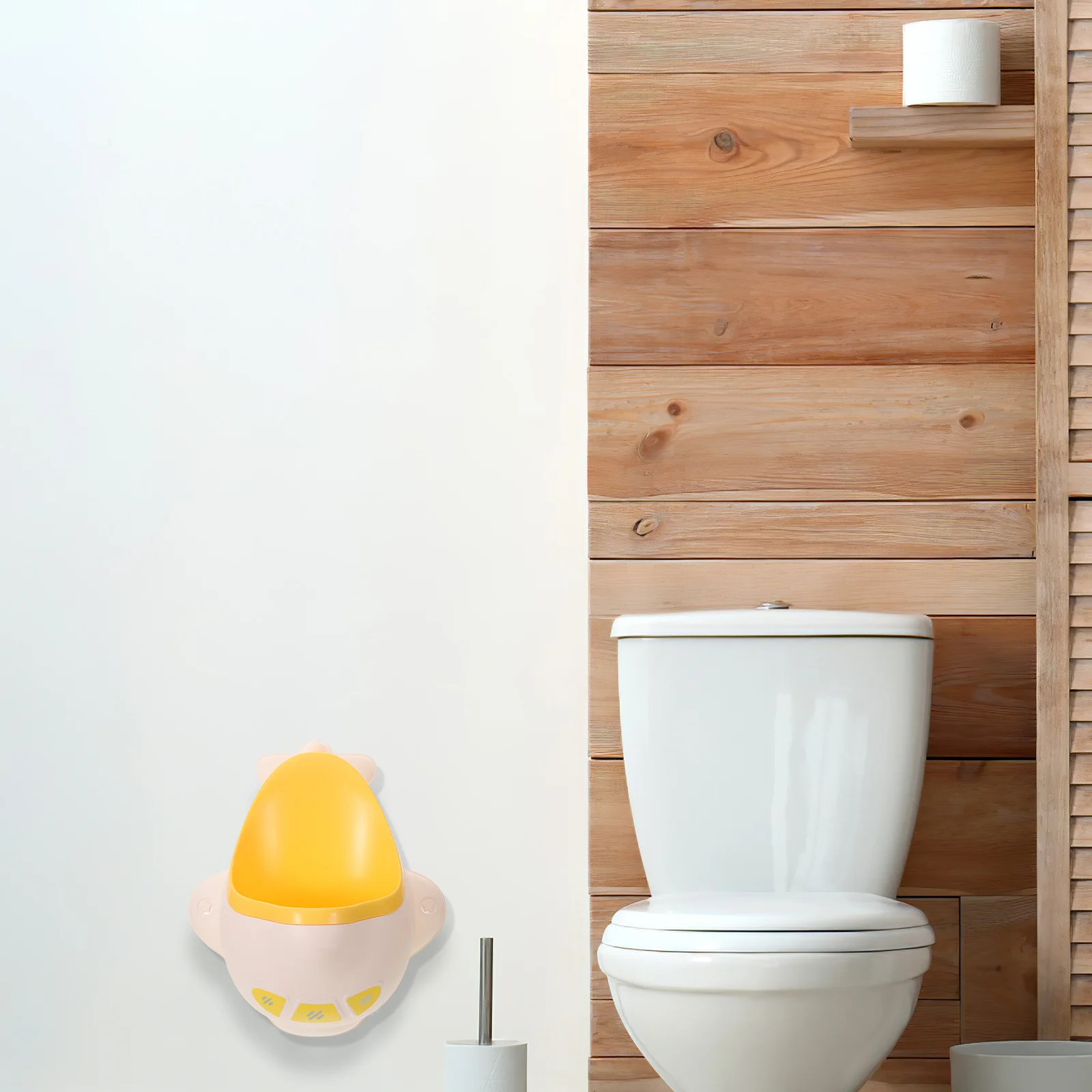 أطفال قعادة التدريب مبولة للبنين طفل رضيع المرحاض المدرب الكرتون تصميم المضادة للانزلاق سعة كبيرة البلاستيك مبولة ل #3