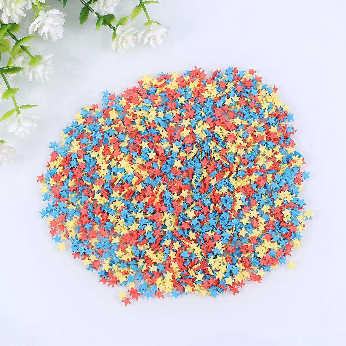 

100g Pack Mini Polymer Sprinkle Candy Colored DIY Phone Case Mirror Scrapbook Laptop Craft Accessories