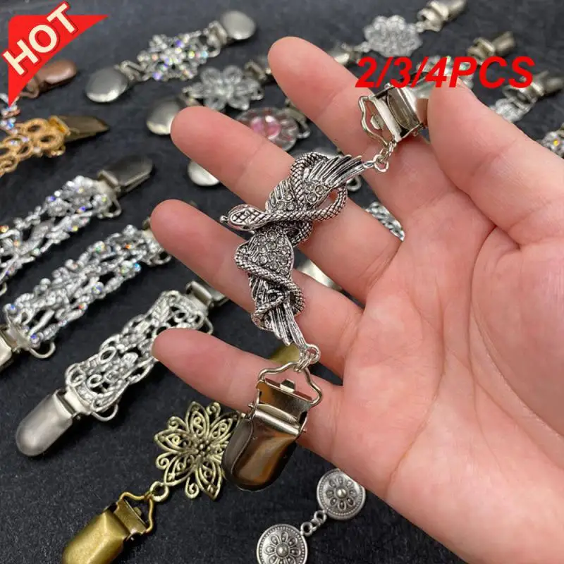 2/3/4PCS Vintage Electroplating Versatile Fashionable And Versatile Not Easily Discolored Elegant