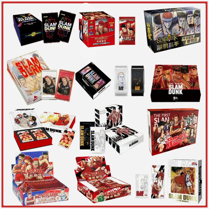 

New Anime SLAM DUNK Collection Card Children Exquisite Genuine Edition Cherry Flowing Maple Limited Game Collection Kids Gifts