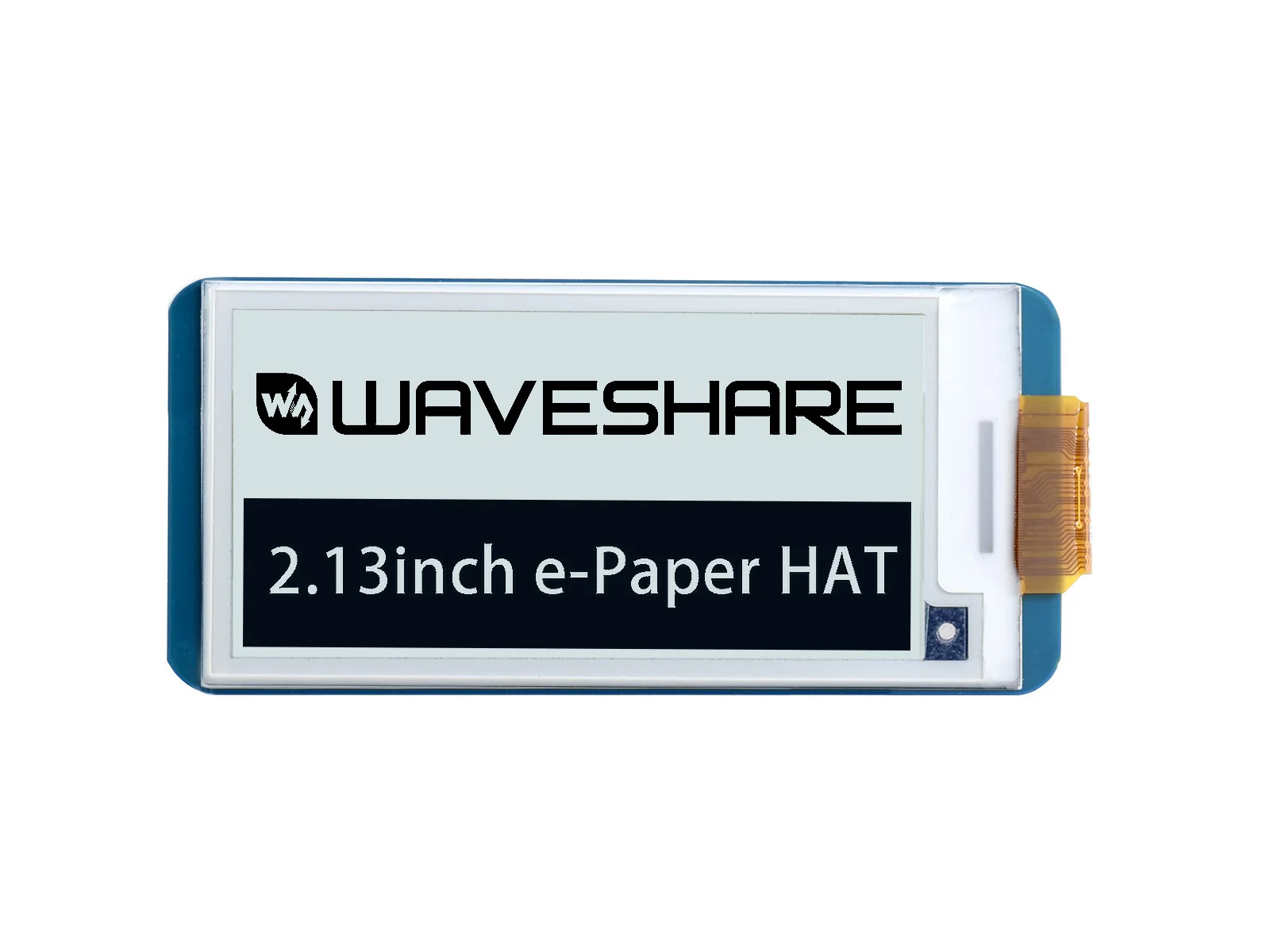 Waveshare V4 2.13inch E-Ink Display HAT 250×122 Pixels Black White Two Color E-Paper Module epaper Screen for Raspberry Pi Pico