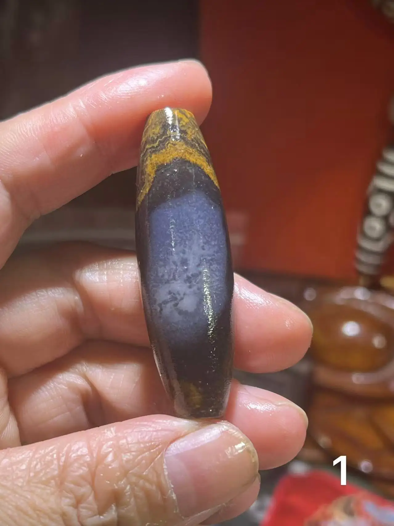 

1pcs/lot Crystal Cave Inner Mongolian Dzi Bead Raw Stone Unprocessed Texture World's Most Powerful Weathering wholesale 45-60mm