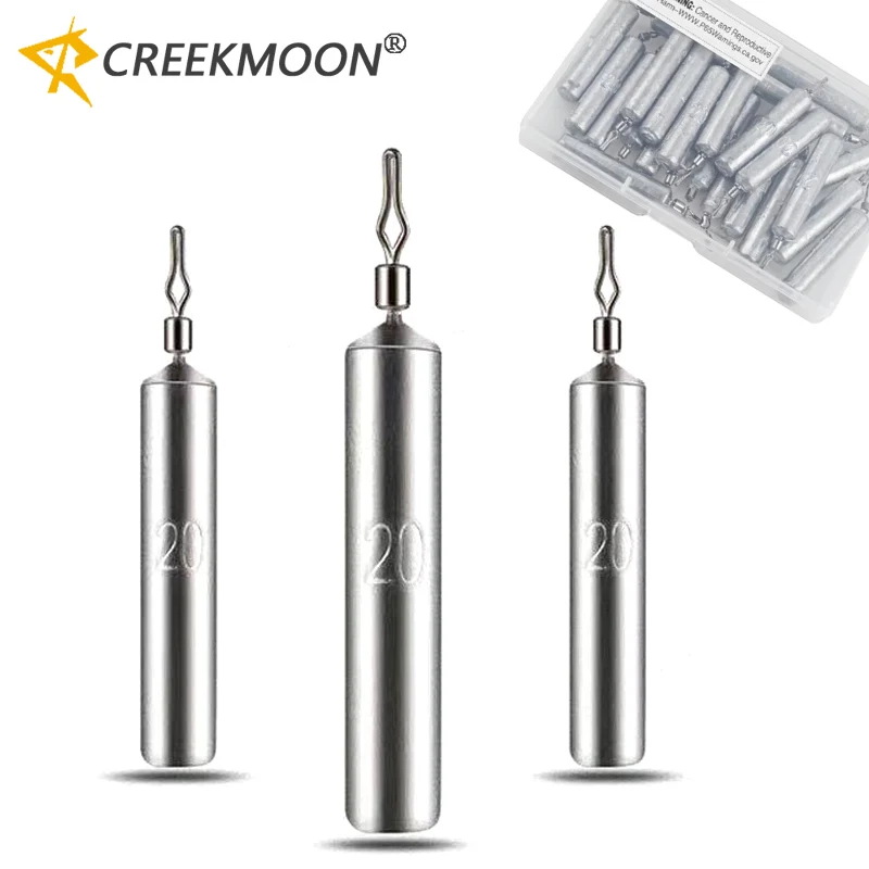 10 Stück 360 °   Rotierende Drop Shot Angel-Sinker, 3,5–20 g, zylindrisches Bleigewicht, verwirrungsfreies Design für Bass Finesse Angelgerät