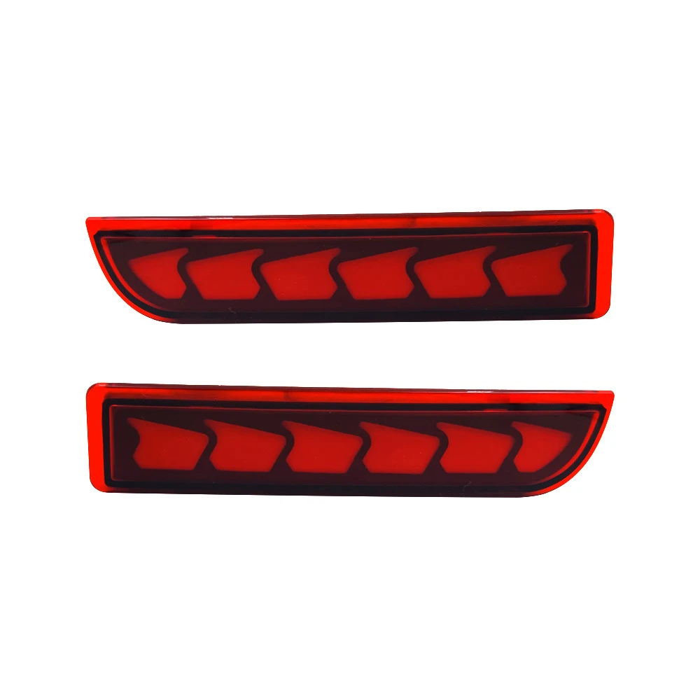 

July King Car Brake Lights for Toyota RAV4 Previa Ipsum Wish Alphard etc, LED Brake Light + Night DRL + Streamer Turn Signals