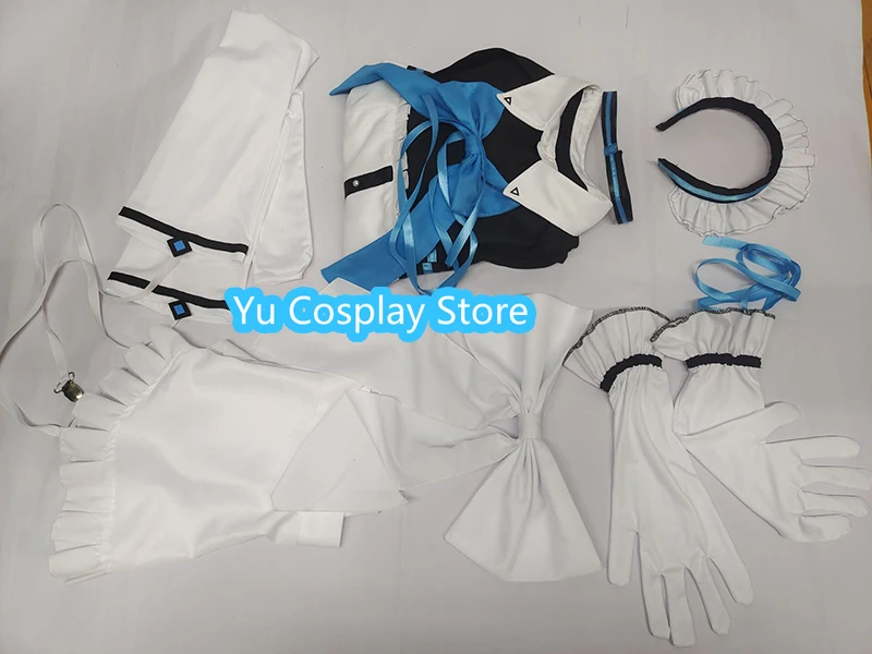 Gioco Blue Archive Itinose Asena Costume Cosplay Donna Abito da cameriera carino Abito da festa di Halloween Abbigliamento anime Realizzato su misura