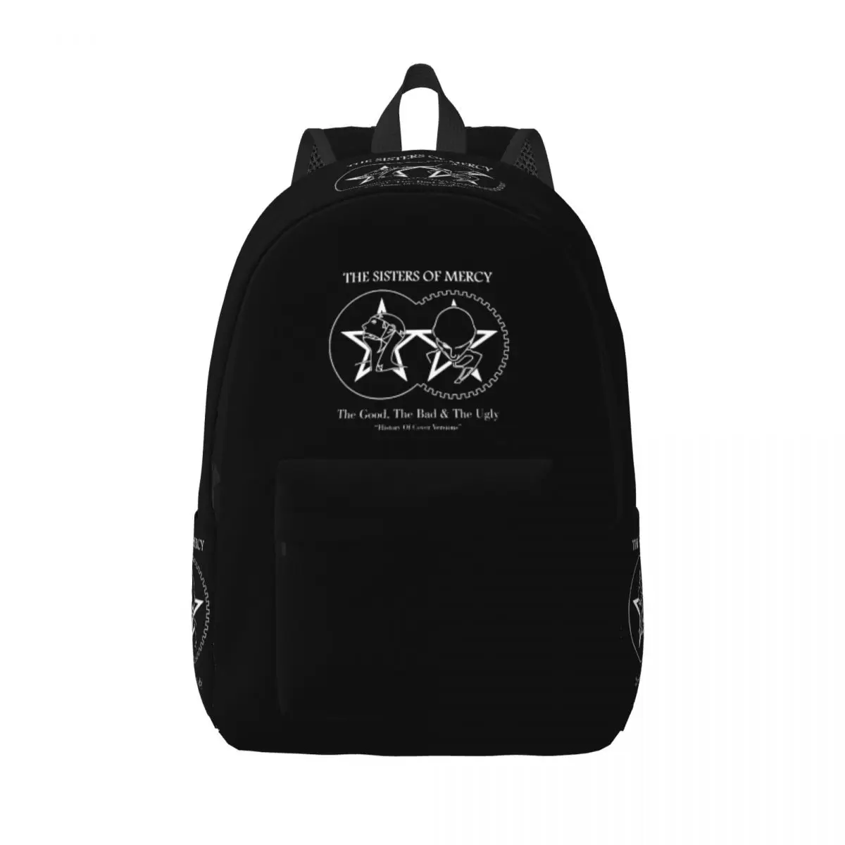 The Sisters Of Mercy Music Gifts For Fan mochila para hombres y mujeres, mochila de trabajo informal para estudiantes, bolsas de lona para portátiles al aire libre