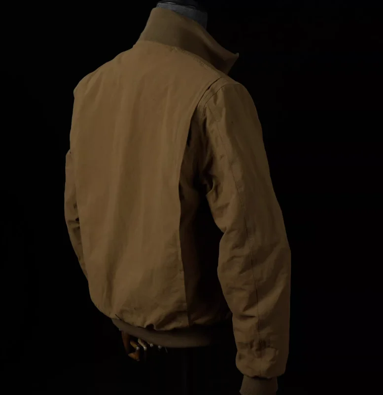 Khaki Lapel Jacket Li Dixun gold Dodge Men's Short Jacket Flying