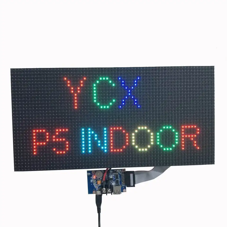 320x160mm P5 Indoor SMD 2121 full color display panel HD-WF1 Txts Controlelr module